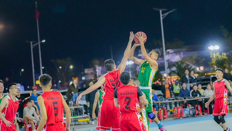 度高酒店家具代表队闪耀荷城街道总商会第四届男子篮球赛 度高酒店家具代表队闪耀荷城街道总商会第四届男子篮球赛