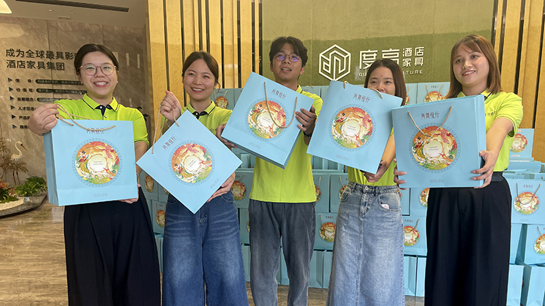 度高酒店家具2025年度成绩单出炉，亮眼，提气，够燃！