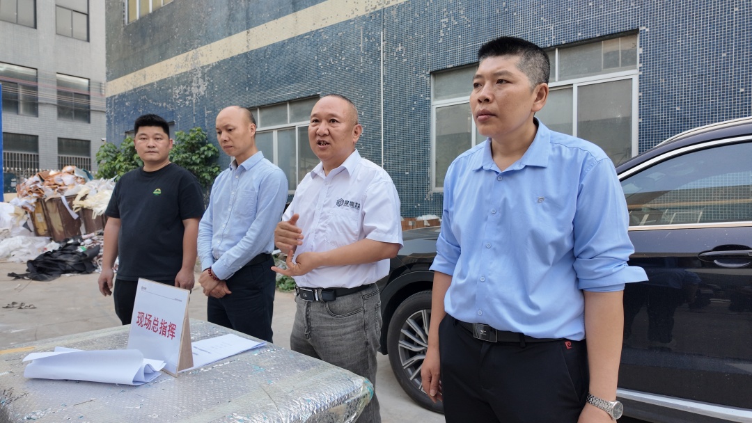 度高酒店家具刘厂进行总结发言