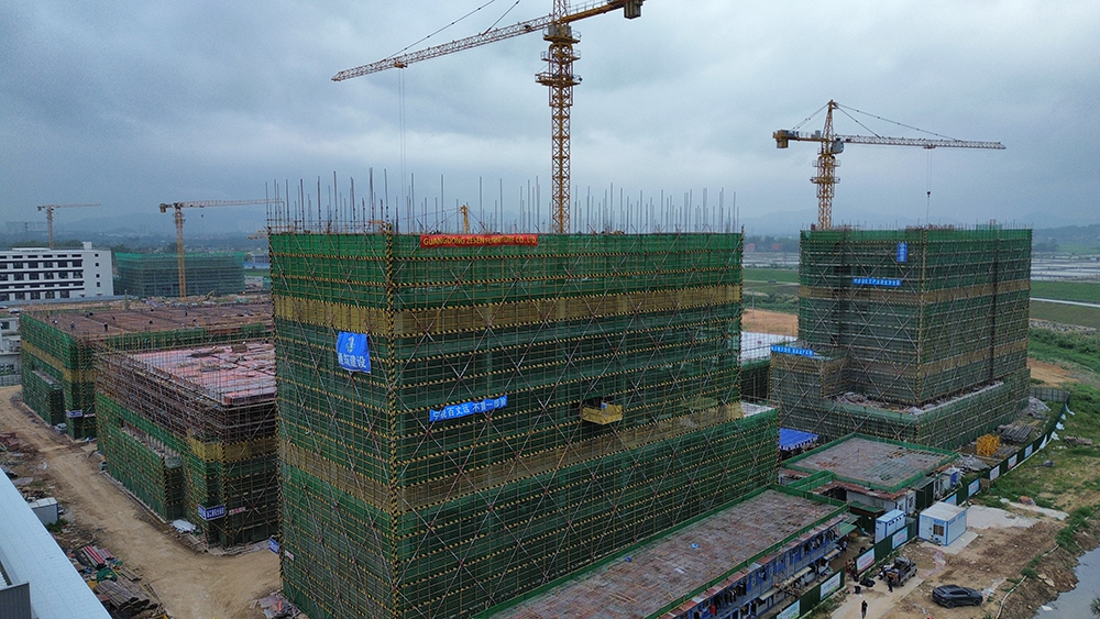 度高酒店家具数字化智造基地最新施工进度