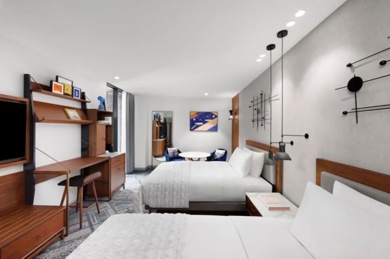 度高家具为艾美酒店定制客房家具 度高家具为艾美酒店定制客房家具