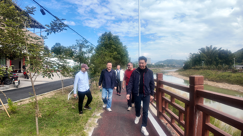 度高酒店家具2025年度团建之探访韶关新丰县横江村