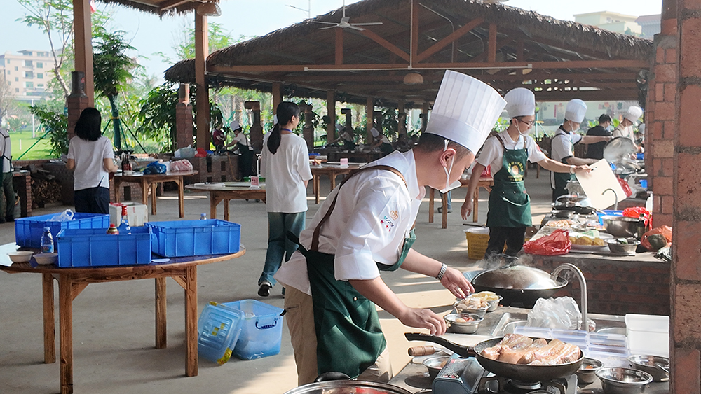 2026高明区荷城街道职工烹饪竞赛现场