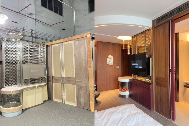 禾木英迪格酒店客房家具生产&安装