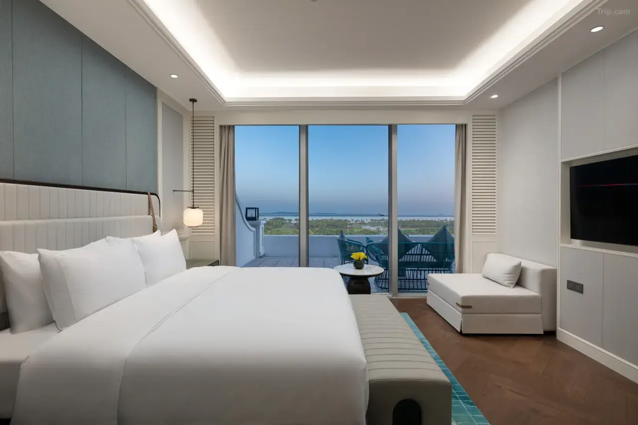 厦门滨海悦华酒店海景房