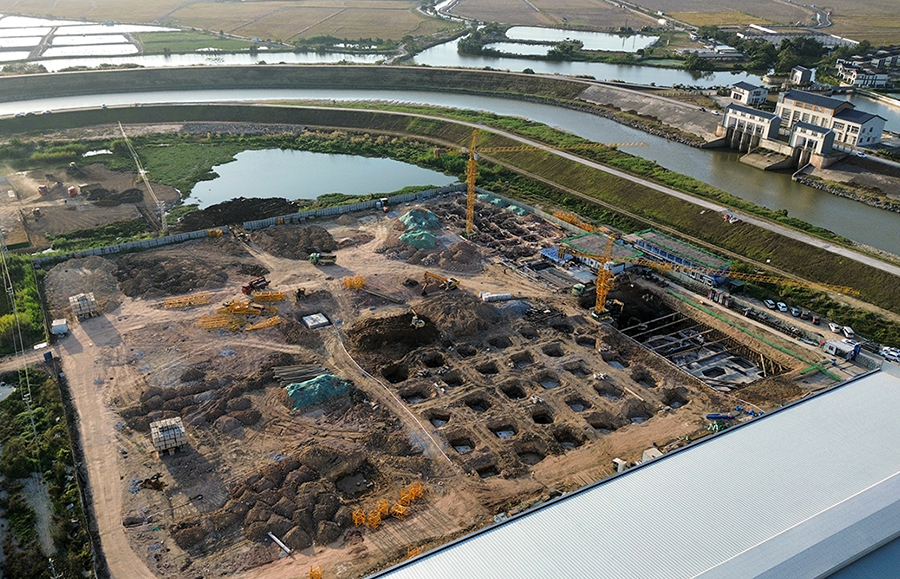 最新进展丨度高酒店家具数字化智能新工厂打桩完成，项目施工迈入新阶段