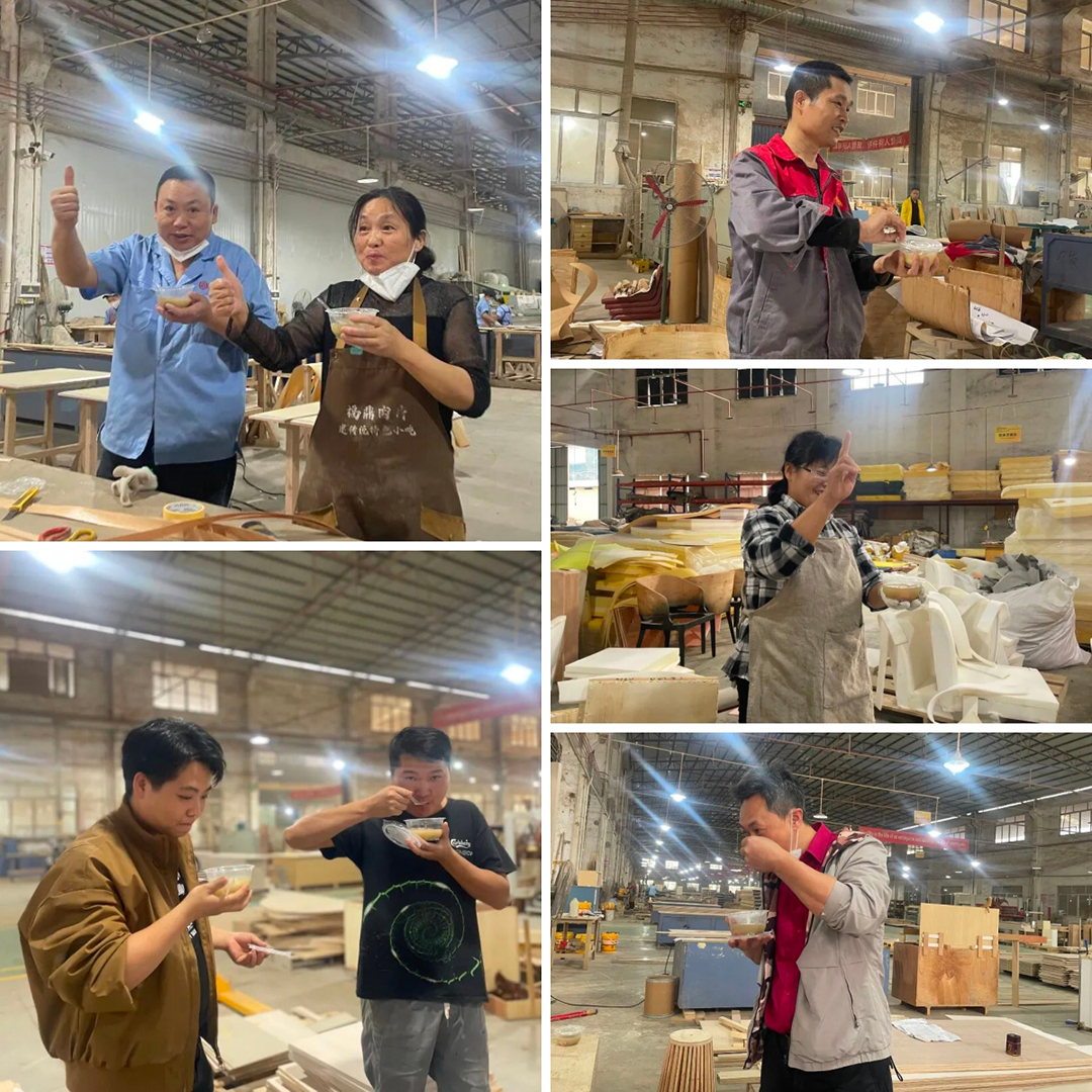 冬至福至，温暖备至丨度高酒店家具为员工派送暖心汤圆